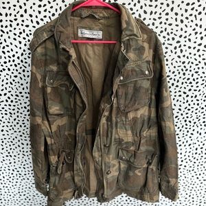 Chelsea DeBoer Lily and Lottie Camo Utility Jacket with adjustable waist XL